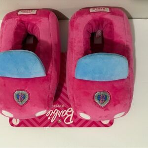 Mattel Barbie Pink and Light Blue Ladies Slippers Women’s size 8-9